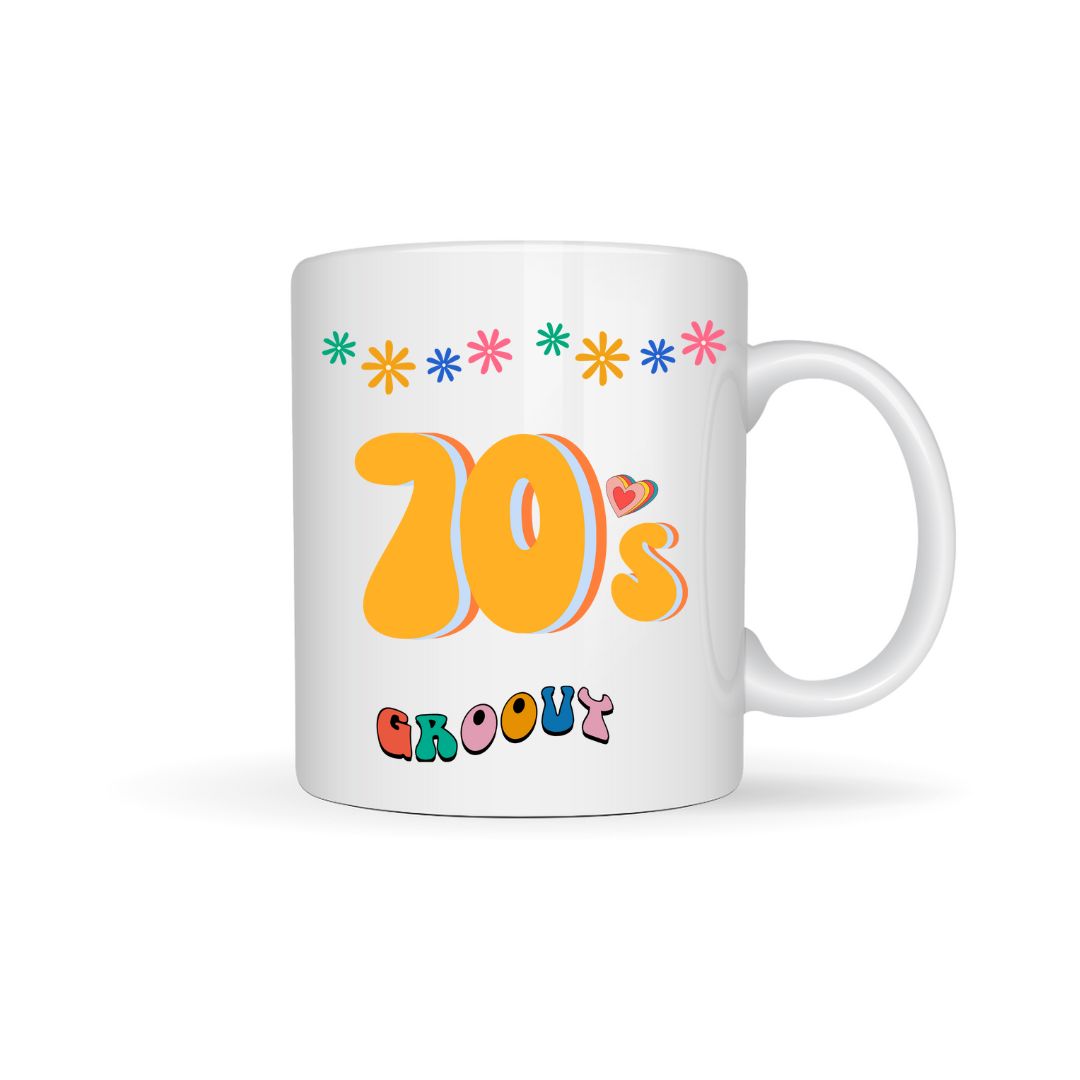 70's FAR OUT MUG Reliving the 70s