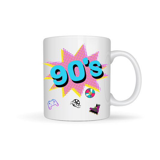 90's AS IF MUG - Reliving The Decades