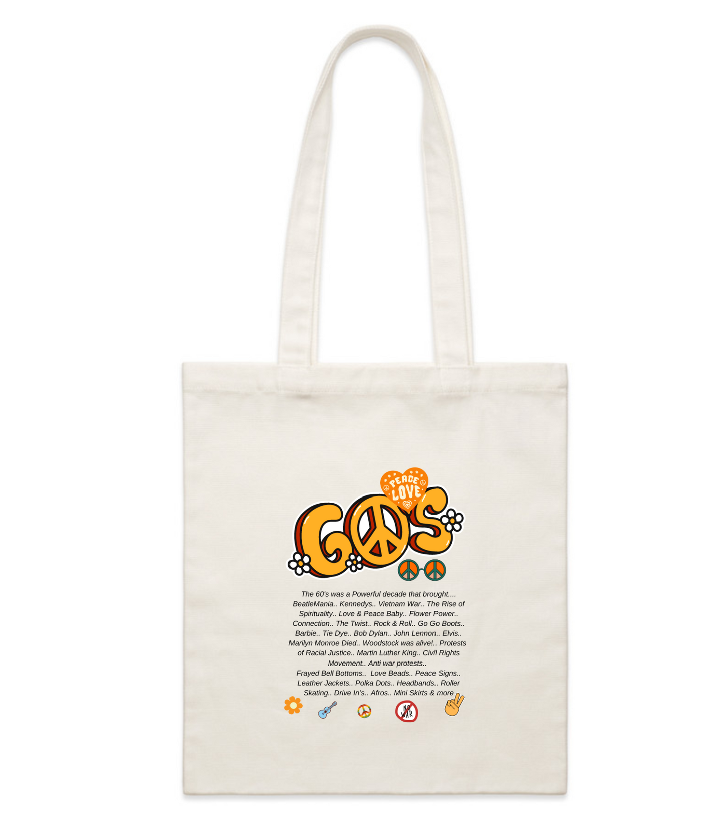 Relive the 60's - The OUTTA SITE Tote