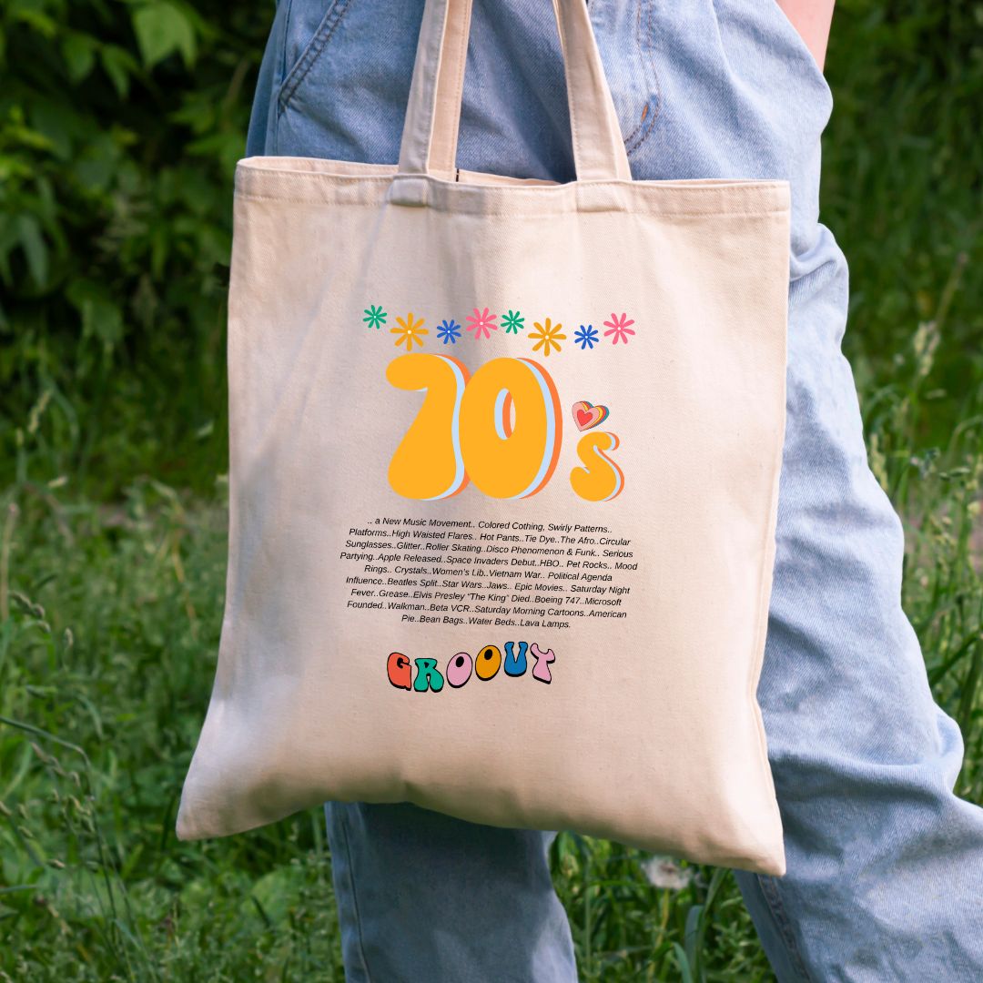 Relive the 70's -  The FAR OUT Tote