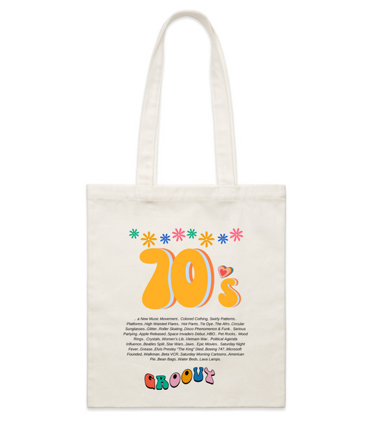 Relive the 70's -  The FAR OUT Tote