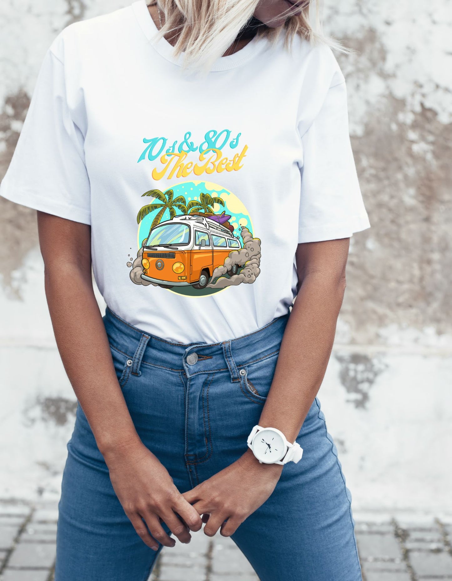 Kombi 70s & 80s The Best Womens T Shirt