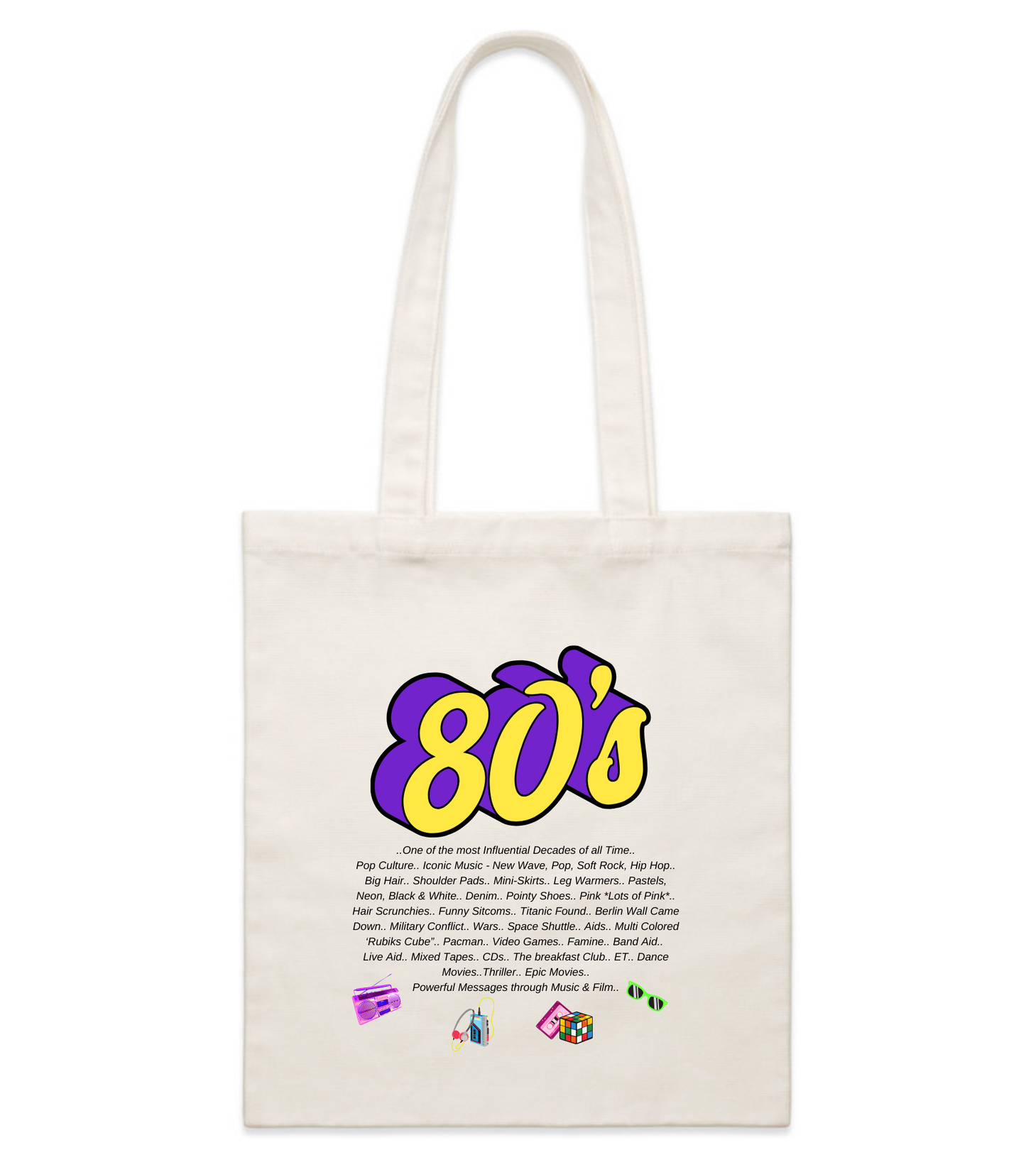 Relive the 80's - The CHILL OUT Tote