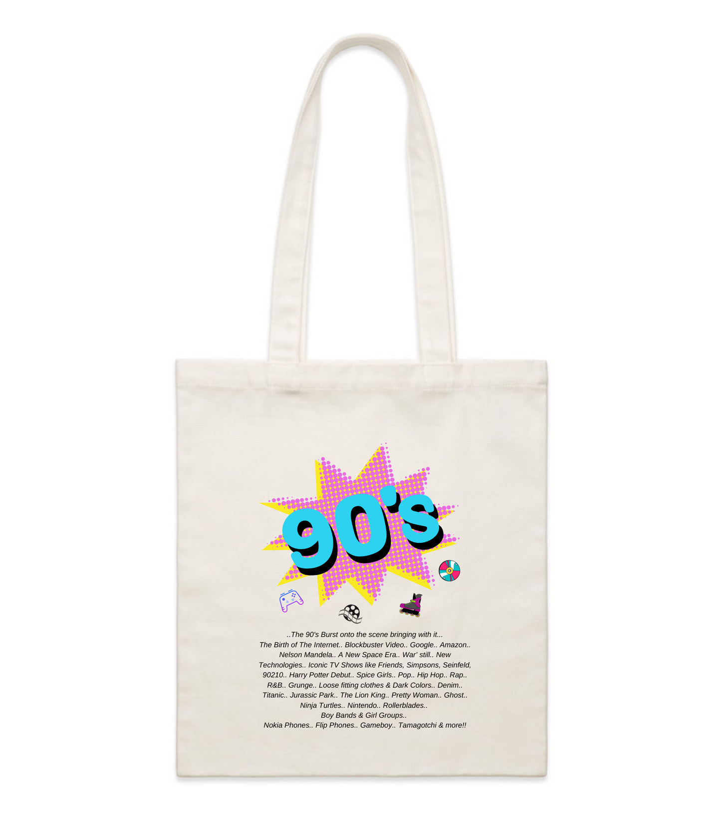 Relive the 90's AS IF Tote -  It's All That