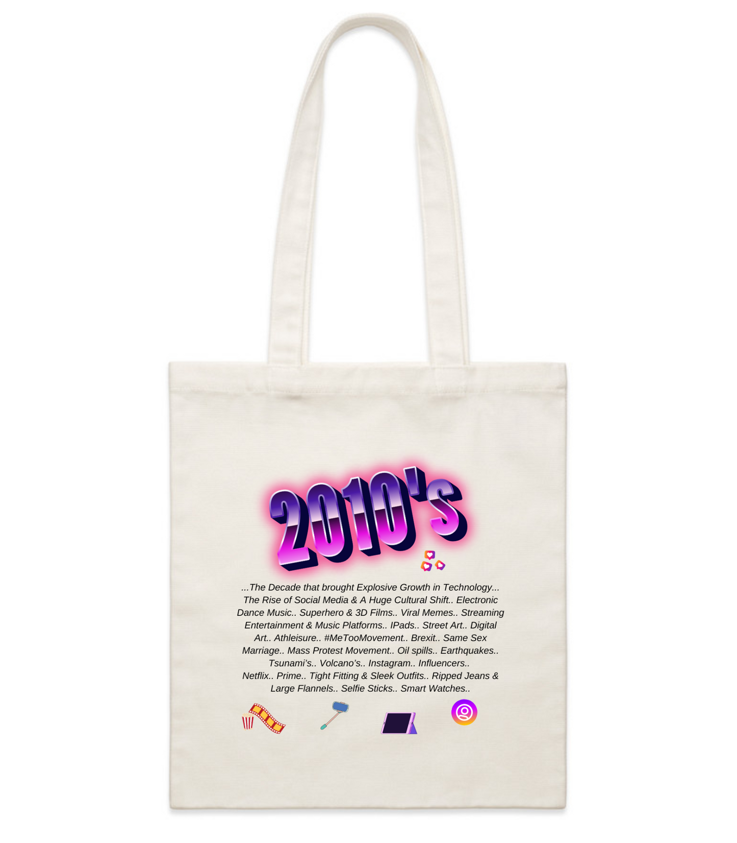 Relive the 2010s -  The TECH Tote